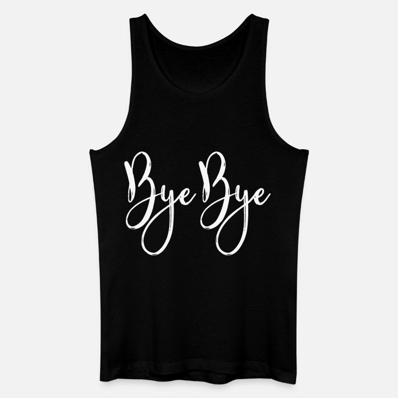 Bye bye - Débardeur bio Homme - noir