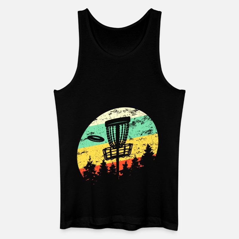 Frisbeegolf Gift - Men’s Organic Tank Top - black