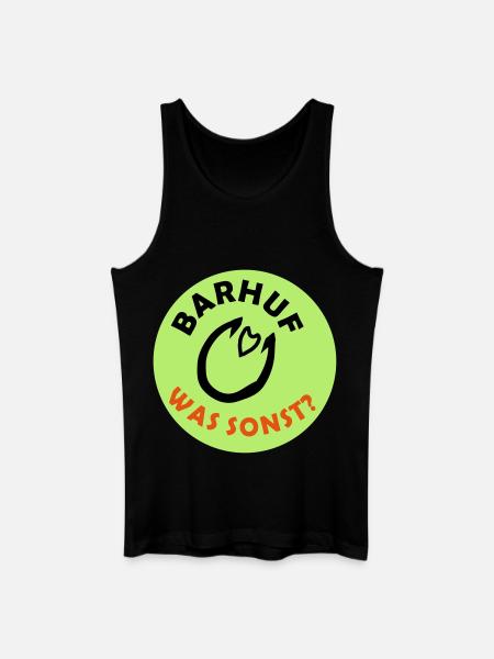 Barefoot Statement Hooves Horse - Men’s Organic Tank Top - black