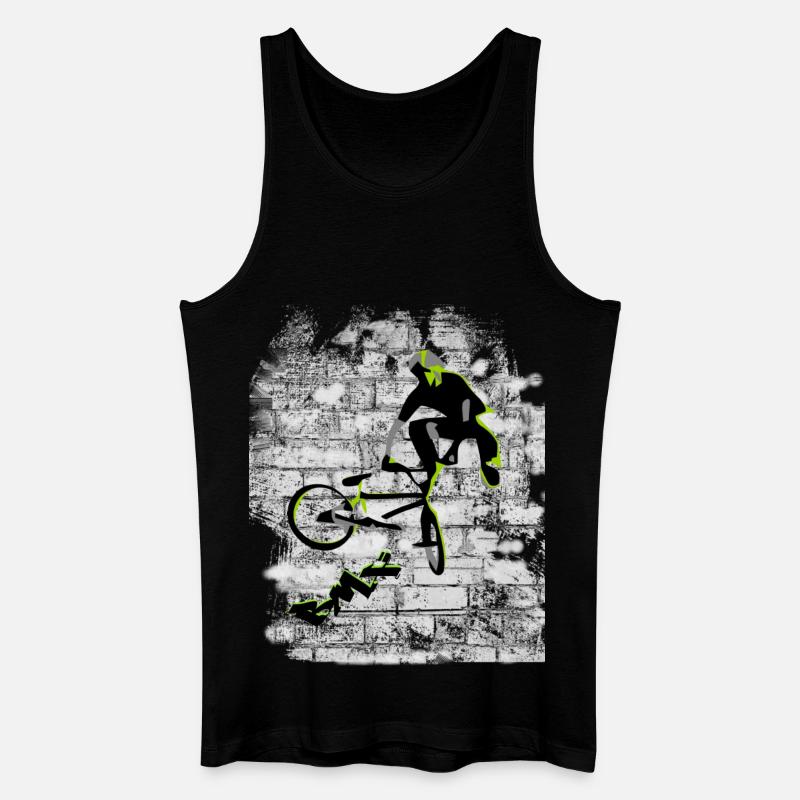 BMX - Männer Bio Tank Top - Schwarz