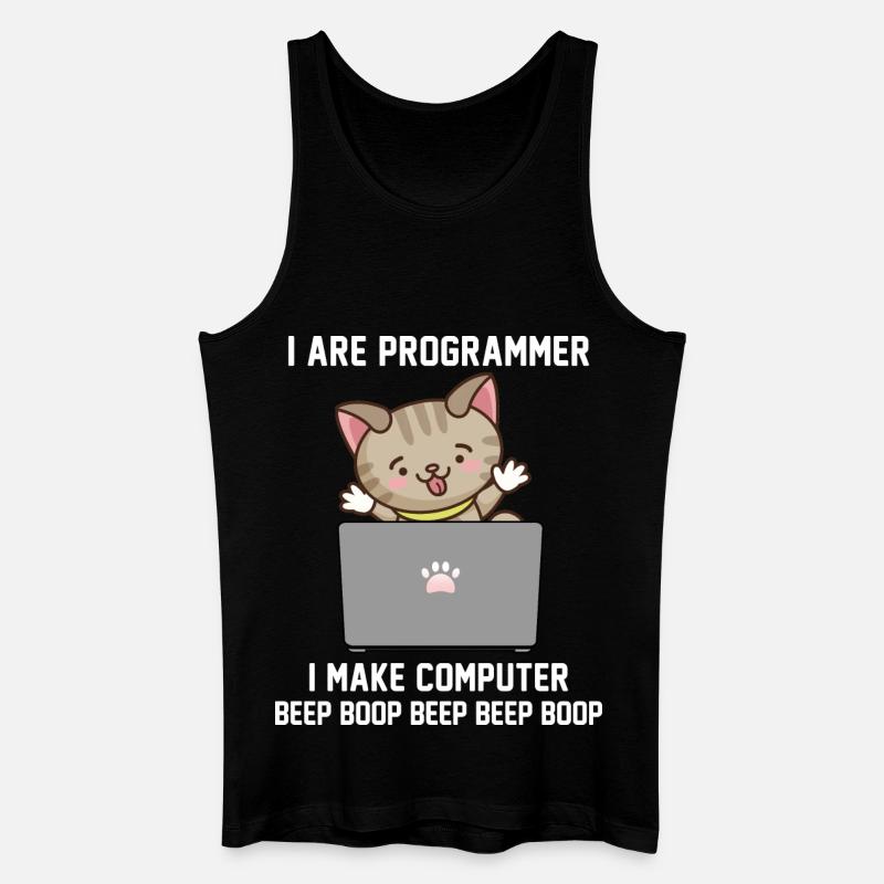 Programmer - Men’s Organic Tank Top - black