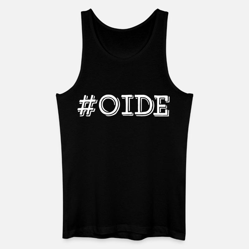 #OIDE - Männer Bio Tank Top - Schwarz
