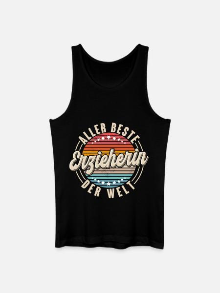 Erzieherin - Männer Bio Tank Top - Schwarz