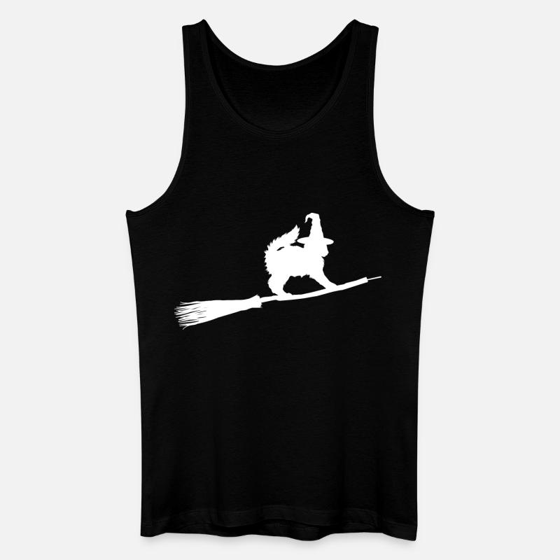 Sorcière de chat - Débardeur bio Homme - noir