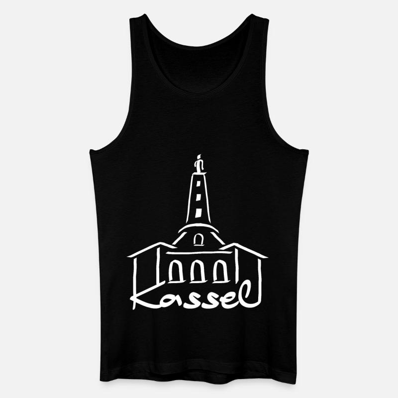 Herkules Kassel - Männer Bio Tank Top - Schwarz