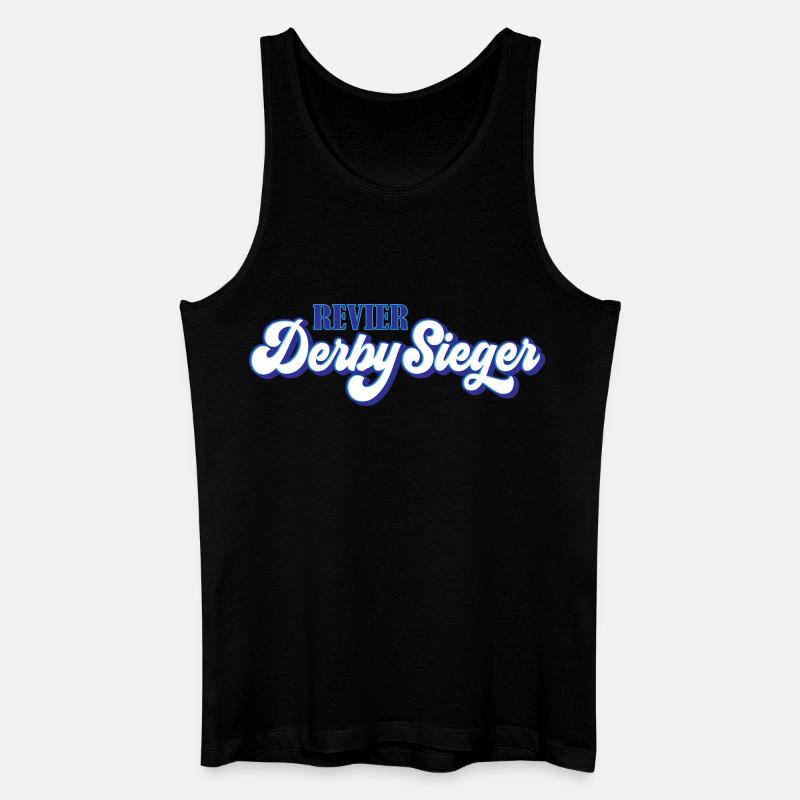 Farben änderbar | Revier Derbysieger - Männer Bio Tank Top - Schwarz