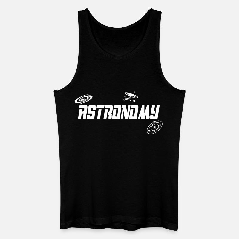 Astronomy - Männer Bio Tank Top - Schwarz
