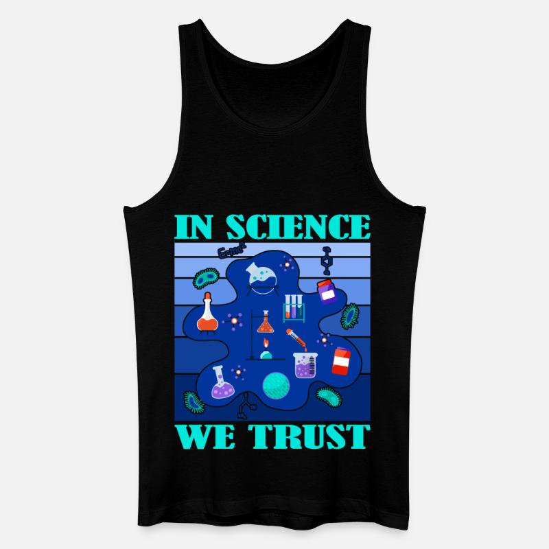 Wissenschaft Forschung Labor Studium - Männer Bio Tank Top - Schwarz