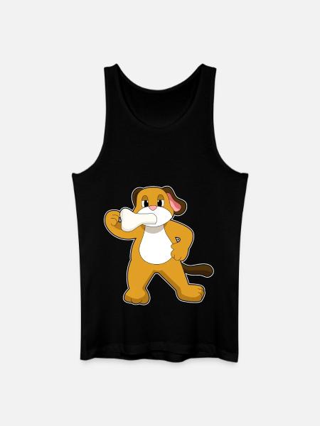 Dog Bones - Men’s Organic Tank Top - black