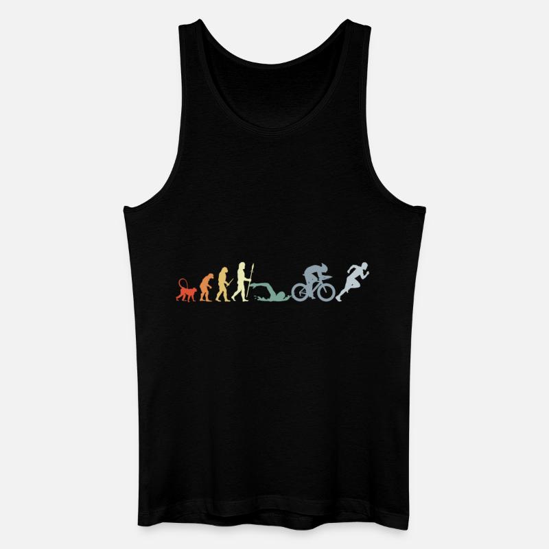 Triathlon Evolution - Men’s Organic Tank Top - black