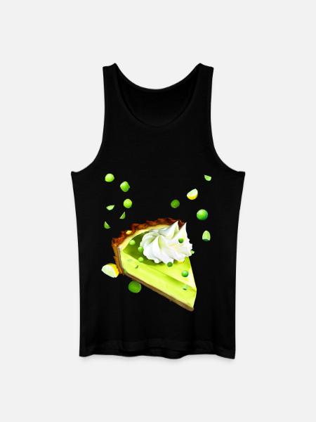 Lime Cake Lemon Lime - Men’s Organic Tank Top - black
