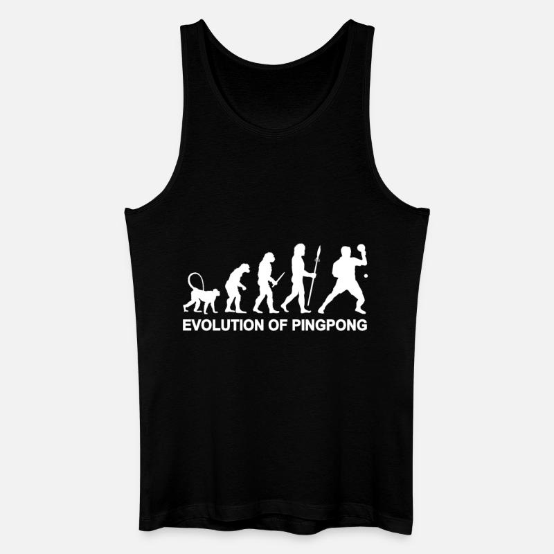 Ping Pong Evolution - Men’s Organic Tank Top - black