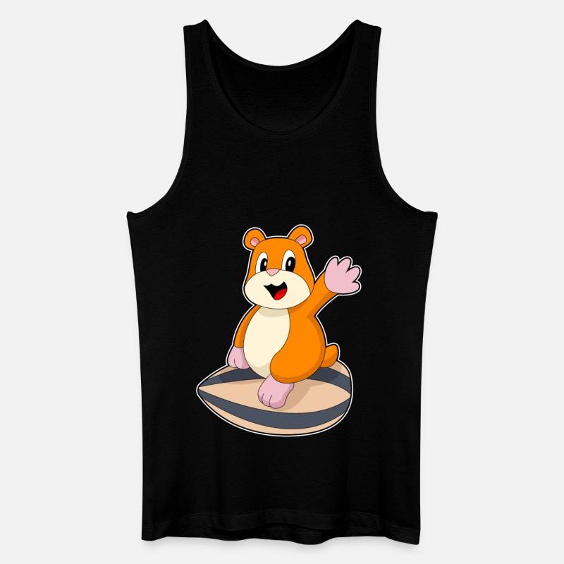 Hamster Samen - Männer Bio Tank Top - Schwarz