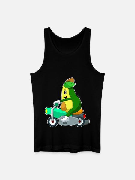 Avocado Motorcycle - Men’s Organic Tank Top - black