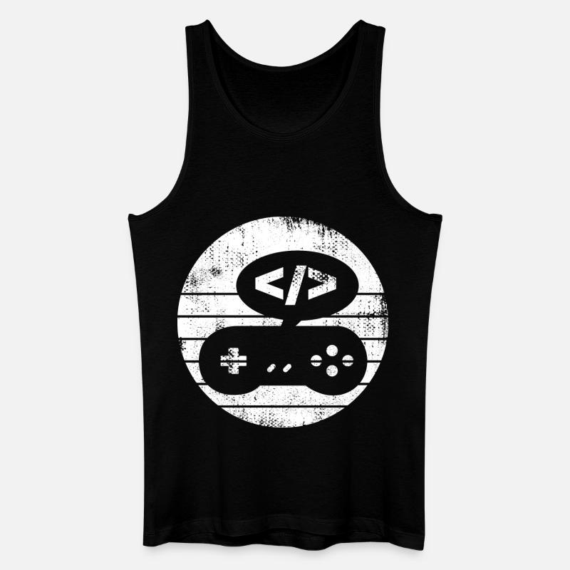 Game Developer - Men’s Organic Tank Top - black