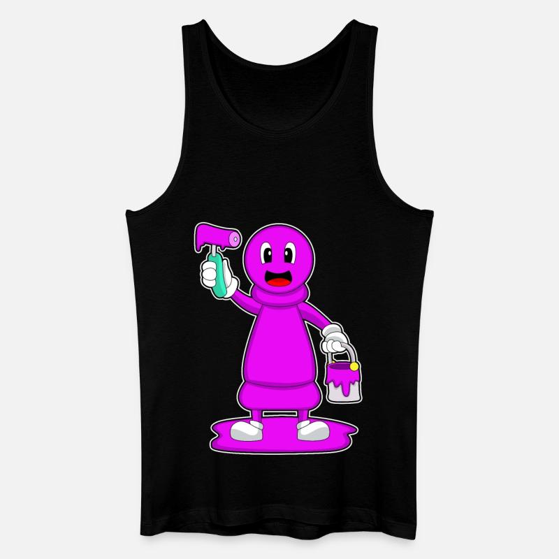Schachfigur Bauer Schach - Männer Bio Tank Top - Schwarz