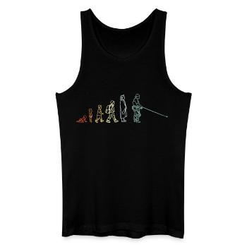 Development Fishing - Men’s Organic Tank Top - black - Front