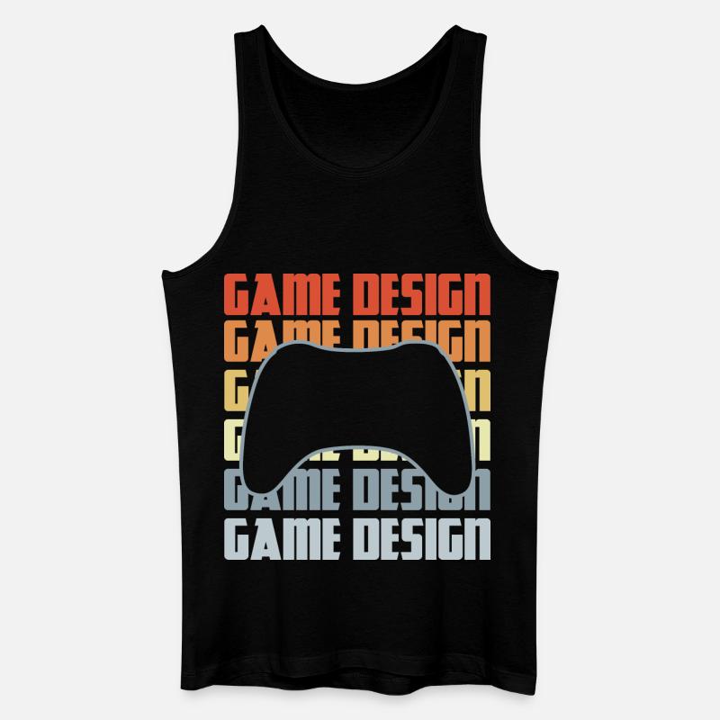Game Dev - Männer Bio Tank Top - Schwarz