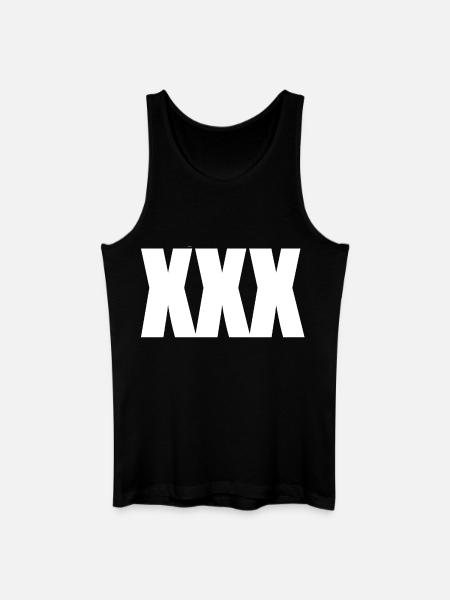 XXX - Débardeur bio Homme - noir