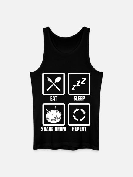 Drummer Schedule - Men’s Organic Tank Top - black