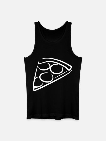 Pizza Sketch - Men’s Organic Tank Top - black