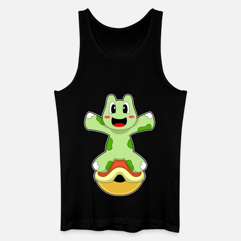 Turtle without shell - Men’s Organic Tank Top - black