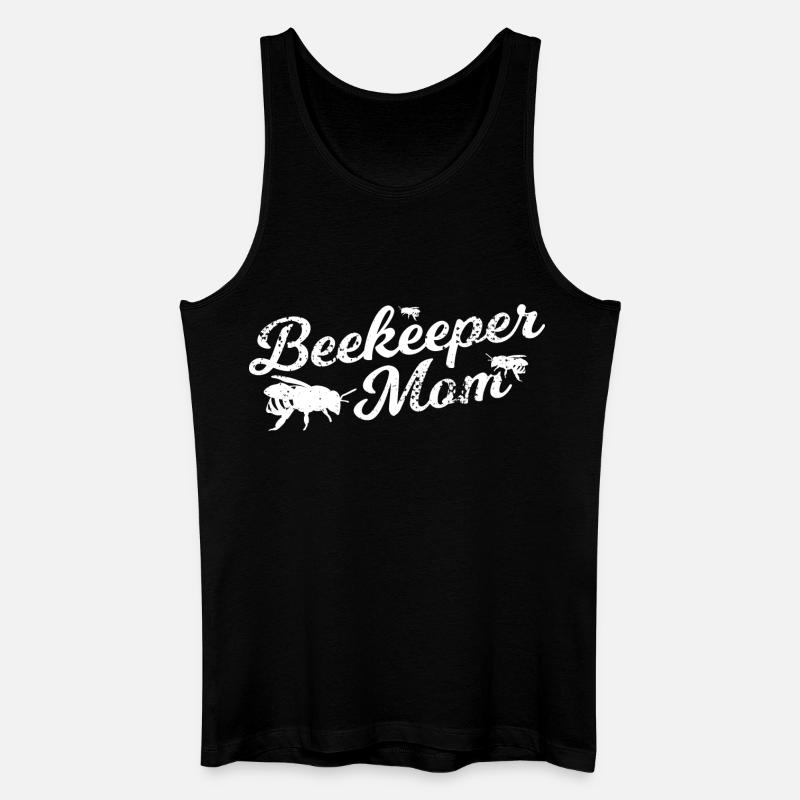 Imker Mama - Männer Bio Tank Top - Schwarz
