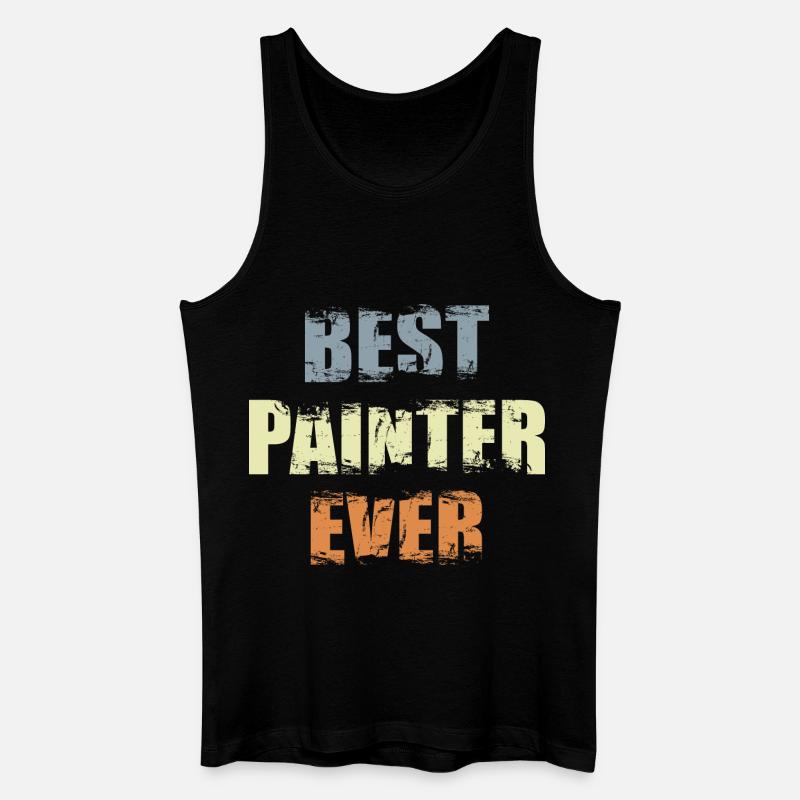 Bester Maler Lackierer - Männer Bio Tank Top - Schwarz