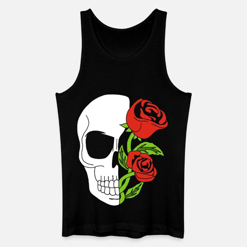 Leben nach dem Tod - Männer Bio Tank Top - Schwarz