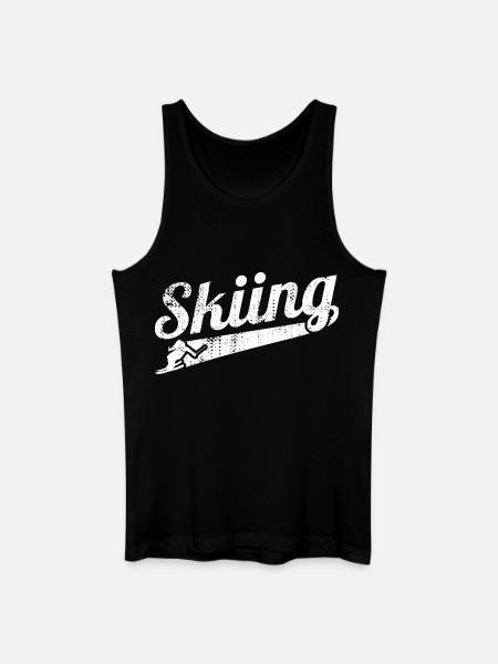 Ski racer - Men’s Organic Tank Top - black
