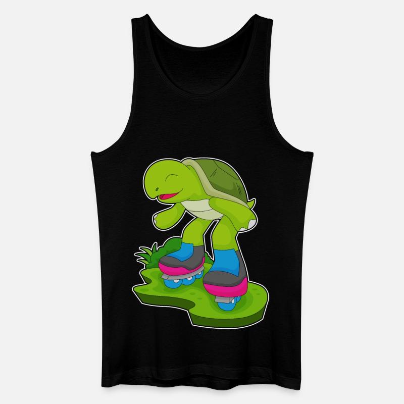 Turtle Inline skating Inline skates - Men’s Organic Tank Top - black