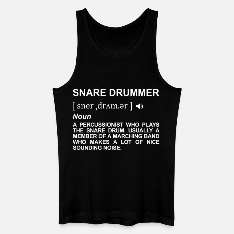 Trommelspieler Definition - Männer Bio Tank Top - Schwarz