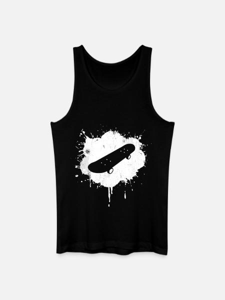 Skateboard Sketch - Men’s Organic Tank Top - black