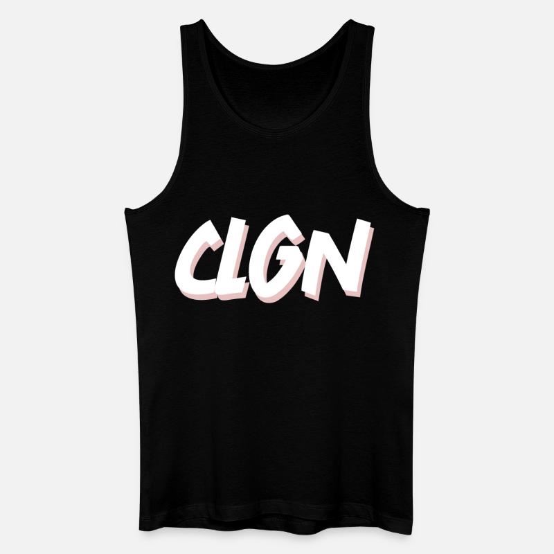 Köln - CLGN - Männer Bio Tank Top - Schwarz