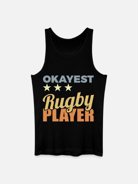 Average rugby player - Men’s Organic Tank Top - black