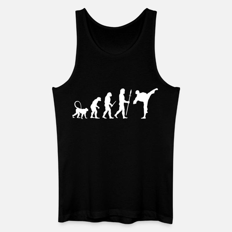 Karate Evolution - Men’s Organic Tank Top - black