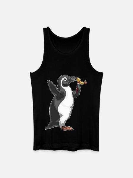Poisson pingouin Tempura - Débardeur bio Homme - noir