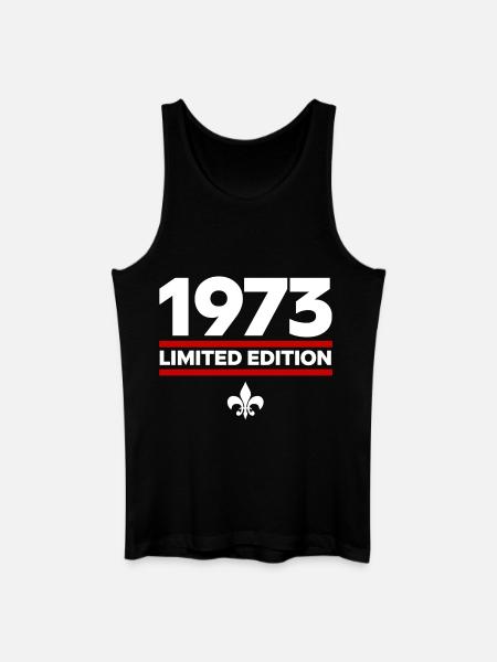 1973 Limited Edition - Men’s Organic Tank Top - black