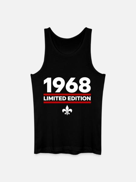 1968 Limited Edition - Men’s Organic Tank Top - black