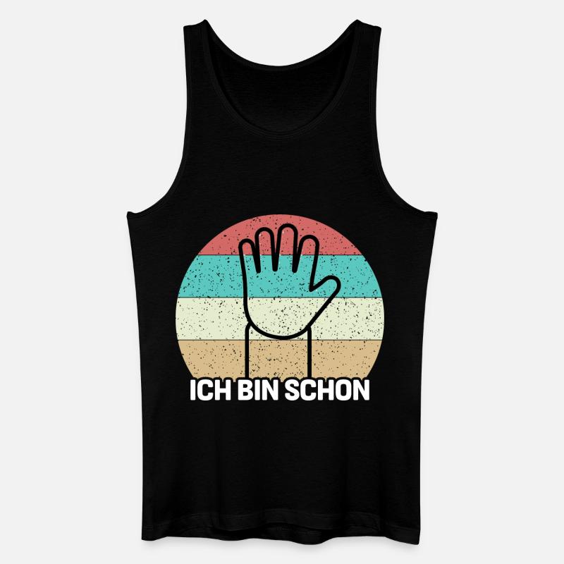 Ich Bin Schon 5 - Männer Bio Tank Top - Schwarz