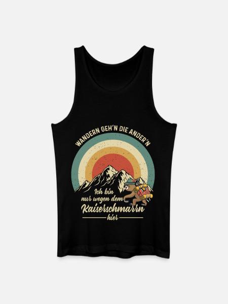 Wandern - Männer Bio Tank Top - Schwarz