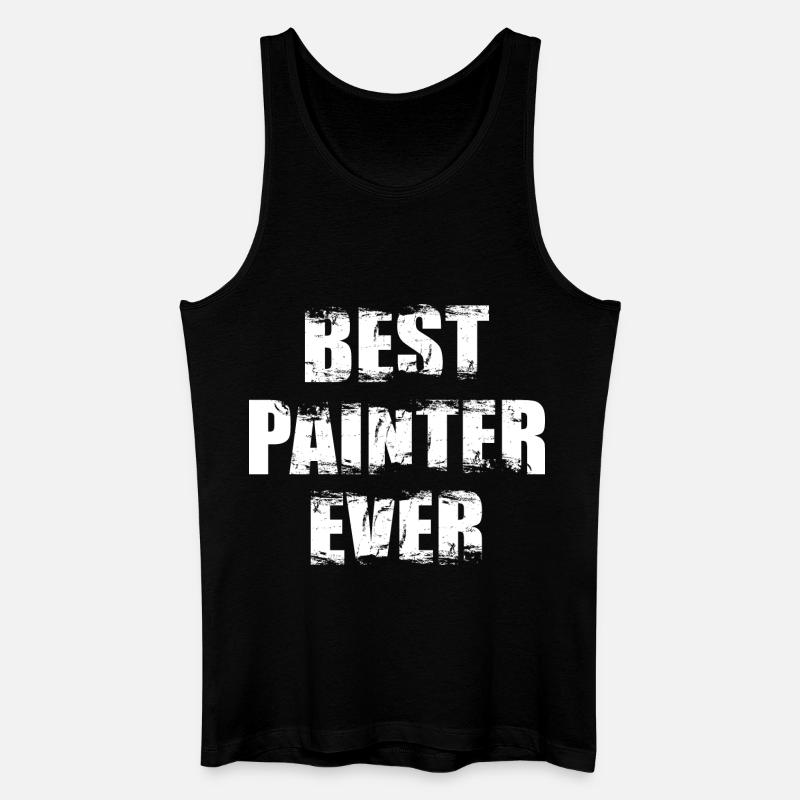 Bester Maler aller Zeiten - Männer Bio Tank Top - Schwarz