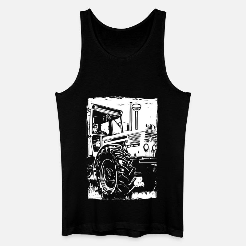 Traktor 13006 special - Männer Bio Tank Top - Schwarz