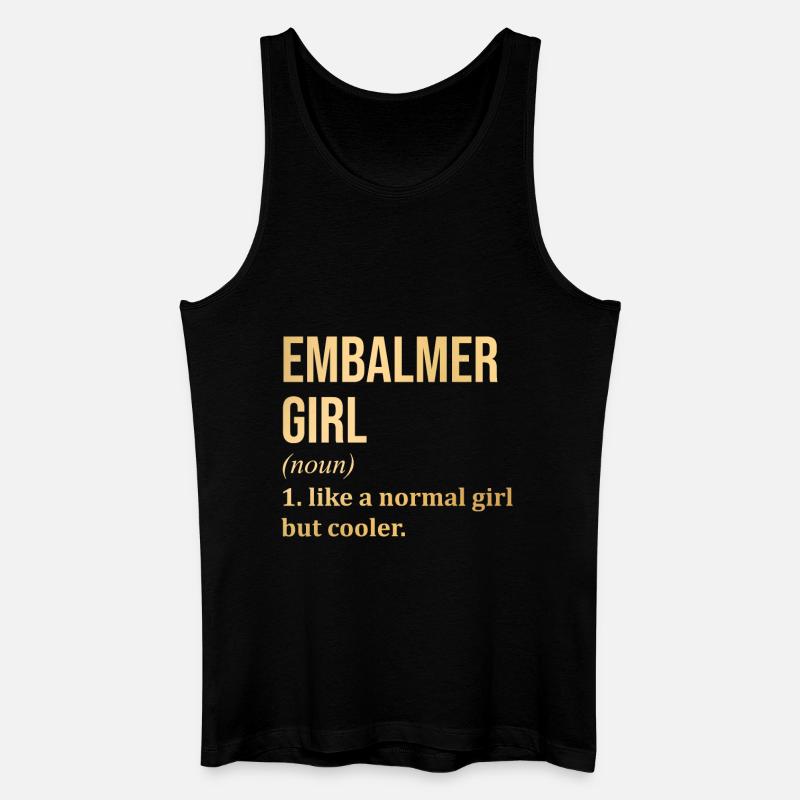 Einbalsamierer - Männer Bio Tank Top - Schwarz