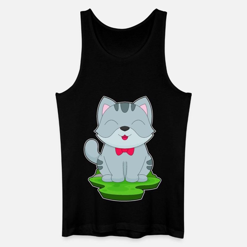 Arc de chat - Débardeur bio Homme - noir