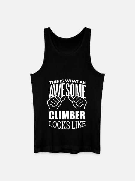 Climber Climber Climber - Men’s Organic Tank Top - black