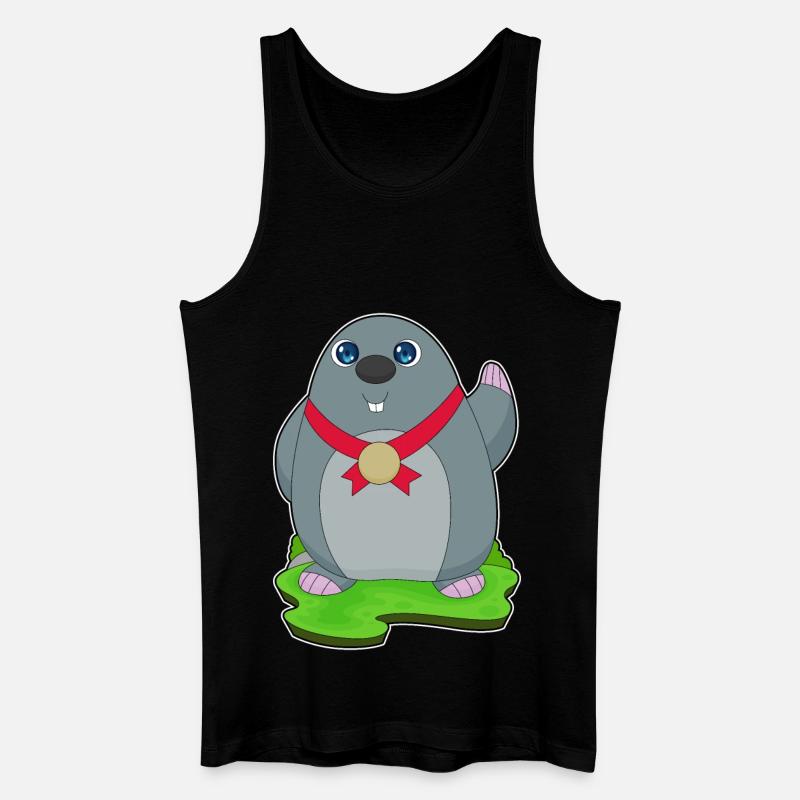 Mole Medal - Men’s Organic Tank Top - black