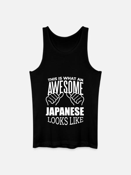 Japon Japon Japon - Débardeur bio Homme - noir