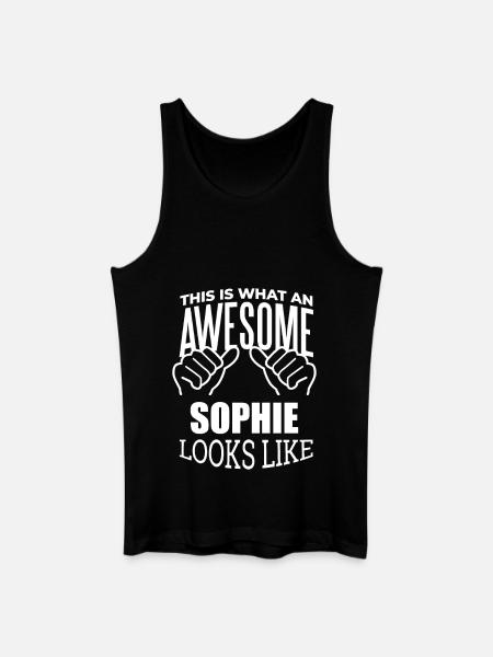 Sophie - Men’s Organic Tank Top - black
