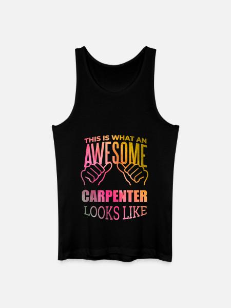 Carpentry - Men’s Organic Tank Top - black